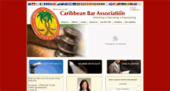 Desktop Screenshot of caribbeanbar.org