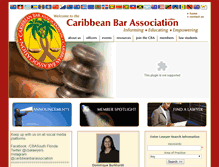 Tablet Screenshot of caribbeanbar.org